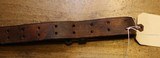 Original U.S. WWII M1907 Pattern Milsco 1943 Leather Sling with Brass Hardware for M1 Garand - 5 of 25