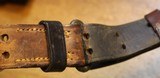 Original U.S. WWII M1907 Pattern Milsco 1943 Leather Sling with Brass Hardware for M1 Garand - 16 of 25