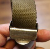 Original USGI Cotton M1 Garand \ Springfield Rifle Sling No Visible Date or other Marking - 13 of 24