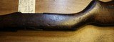 M1 Garand Rifle Stock USGI with a VERY VERY VERY Faint Ordinance Wheel and Partial Cartouche - 10 of 25
