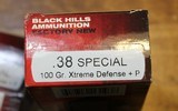 Black Hills HoneyBadger Ammunition 38 Special +P 100 Grain Lehigh Xtreme Defense Lead-Free Box of 50 - 3 of 8