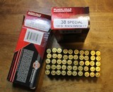 Black Hills HoneyBadger Ammunition 38 Special +P 100 Grain Lehigh Xtreme Defense Lead-Free 2 Boxes of 50 or 100 rounds - 2 of 8