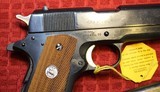 Colt 1911 Government Model MKIV Series 70 45ACP with Box and Paperwork 1976 year of Manufacture - 9 of 25