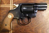 Colt Blue Agent 6 Shot 38 Special Revolver 2" shrouded Barrel 1977 Manufacture w Box and paperwork - 7 of 25