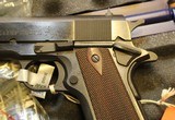 Colt O1911C 1911 Government Series 70 45 ACP 5" 7+1 Blued Double Diamond Checkered Rosewood Grip - 5 of 25