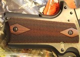 Colt O1911C 1911 Government Series 70 45 ACP 5" 7+1 Blued Double Diamond Checkered Rosewood Grip - 11 of 25