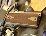 Colt O1911C 1911 Government Series 70 45 ACP 5" 7+1 Blued Double Diamond Checkered Rosewood Grip - 6 of 25