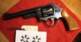 Smith & Wesson S&W Model .45 Cal 1950 45ACP Blue 6 1/2" Revolver Pencil or Thin Barrel - 1 of 25