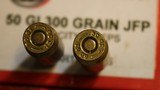Guncrafter Industries .50GI 300gr Jacketed Flat Point (20 Count Box) Times 2 or 40 Rounds - 3 of 4