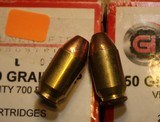 Guncrafter Industries .50GI 300gr Jacketed Flat Point (20 Count Box) Times 2 or 40 Rounds - 2 of 4