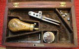 Cased Colt Model 1849 Pocket Revolver with Accessories 31 Caliber Percussion - 2 of 20