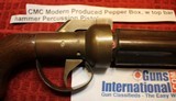 CMC Modern Produced Pepper Box w Top Bar Rotating 4 Barrel Percussion Pistol - 4 of 25