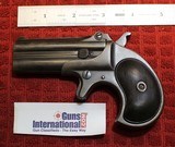 Remington 1866 Over-Under Double Derringer, Model 95 Remington Derringer Type II .41 RF - 1 of 25