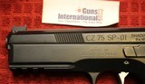 CZ 75 SP-01 Shadow Target II 9mm 91760 - 4 of 25