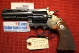 Colt Diamondback 4" Blue Steel 22 Long Rifle 6 Shot Revolver 1970 NO Box - 1 of 25