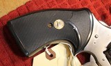 Colt Python 4" Barrel E-Nickel 6 Shot 357 Magnum Revolver with NO box - 8 of 25