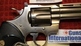 Colt Python 4" Barrel E-Nickel 6 Shot 357 Magnum Revolver with NO box - 7 of 25