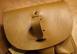 FRENCH ARMY leather MAB pistol holster Indochina Algeria - 12 of 19
