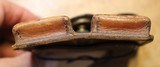 Pre WWI US Army Colt 1911 Magazine Leather Pouch-Rock Island 1913-Eagle Snap - 13 of 16