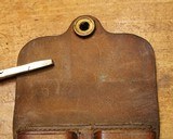 Pre WWI US Army Colt 1911 Magazine Leather Pouch-Rock Island 1913-Eagle Snap - 5 of 16