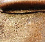 German holster for the Walther PPK and Mauser M1934 Marked 1942 Schambach 1942 with Nazi Eagle - 8 of 24