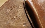 German holster for the Walther PPK and Mauser M1934 Marked 1942 Schambach 1942 with Nazi Eagle - 7 of 24
