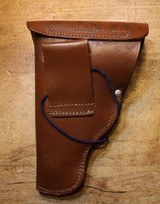 German holster for the Walther PPK and Mauser M1934 Marked 1942 Schambach 1942 with Nazi Eagle - 2 of 24