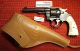 Colt D.A. 45 U.S. Army Model 1917 .45 ACP 5 1/2 inch barrel Mother of Pearl Grips w Holster