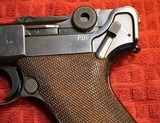 Luger Model 41-42 German WWII Military Pistol 9mm with SN Matching Magazine - 3 of 25