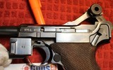 Luger Model 41-42 German WWII Military Pistol 9mm with SN Matching Magazine - 16 of 25