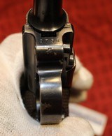 Luger Model 41-42 German WWII Military Pistol 9mm with SN Matching Magazine - 11 of 25