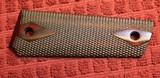 Factory Colt NO LOGO Laminate 1911 Grips off of a modern Colt Full Size 1911.  - 4 of 4