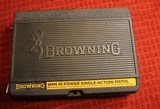 Factory Browning Hi Power 9mm or 40 S&W BHP Black Plastic Box
EMPTY - 1 of 6