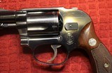 Smith & Wesson 49 38 Special 2" Blue Flat Latch with Matching Serial Number Grips - 4 of 25