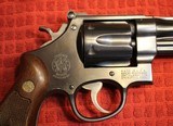 Smith & Wesson 357 Magnum Highway Patrolman 4" Blue Pre 28 5 Screw with Letter - 5 of 25