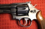 Smith & Wesson 357 Magnum Highway Patrolman 4" Blue Pre 28 5 Screw with Letter - 8 of 25