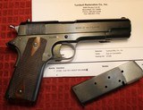 Turnbull Restoration of a Colt 1911 1918 Model Black Army 45 ACP Wartime - 1 of 25