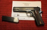 Turnbull Restoration of a Colt 1911 1918 Model Black Army 45 ACP Wartime - 2 of 25