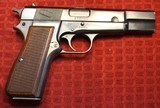 Browning Hi Power 9mm with German or Nazi Markings with One Magazine BHP - 2 of 25