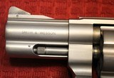 Smith and Wesson 625-3 Model of 1989 N Frame Stainless 3 inch 45 acp Revolver - 8 of 25