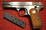Colt Model 1903 U.S. Property Marked With Early Blued Finish 32 acp 1942 Manufactured - 2 of 25