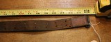 Original U.S. WWII M1907 Pattern Boyt 42 Leather Short Sling Section with Brass Hardware for M1 Garand - 8 of 8