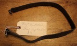 Original U.S. WWII M1907 Pattern Boyt 42 Leather Short Sling Section with Brass Hardware for M1 Garand - 1 of 8