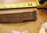 Original U.S. WWII M1907 Pattern Boyt 42 Leather Short Sling Section with Brass Hardware for M1 Garand - 17 of 17