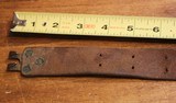 Original U.S. WWII M1907 Pattern Boyt 42 Leather Short Sling Section with Brass Hardware for M1 Garand - 15 of 17