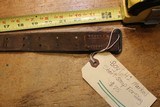 Original U.S. WWII M1907 Pattern Boyt 42 Leather Short Sling Section with Brass Hardware for M1 Garand - 7 of 17