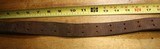 Original U.S. WWII M1907 Pattern Boyt 42 Leather Short Sling Section with Brass Hardware for M1 Garand - 3 of 17