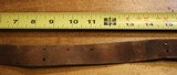 Original U.S. WWII M1907 Pattern Boyt 42 Leather Short Sling Section with Brass Hardware for M1 Garand - 8 of 18