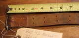 Original U.S. WWII M1907 Pattern Boyt 42 Leather Short Sling Section with Brass Hardware for M1 Garand - 6 of 13