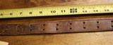 Original U.S. WWII M1907 Pattern Boyt 42 Leather Short Sling Section with Brass Hardware for M1 Garand - 3 of 13